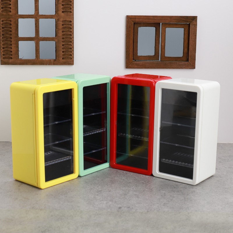 Kitchen Appliances Refrigerators - Mini Minyatür Simülasyon Işıklı Buzdolabı Dondurucu