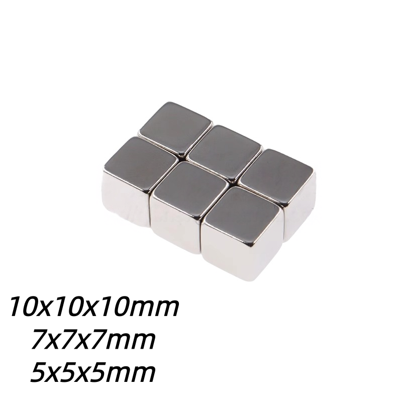 Kitchen Appliances Refrigerators - Kare Mıknatıs 5x5x5/7x7x7/10x10x10MM Küp Şeklinde Mıknatıs