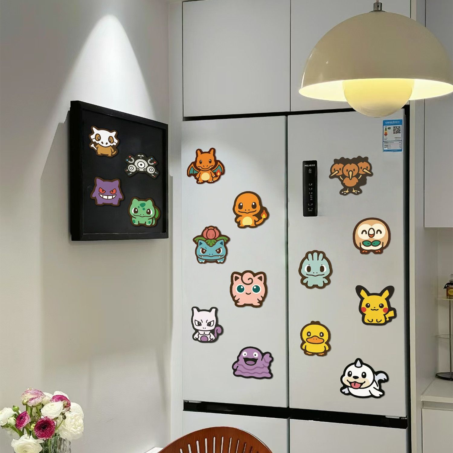 Kitchen Appliances Refrigerators - Çoklu Stil Pokemon Çizgi Film Buzdolabı