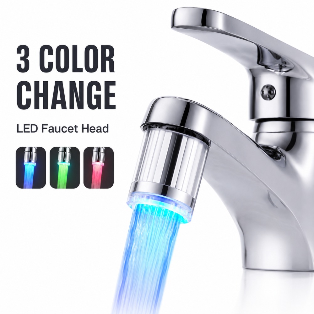 1/5 adet LED musluk başlığı ot - Kitchen Appliances Offers incelemesi ve fiyatı