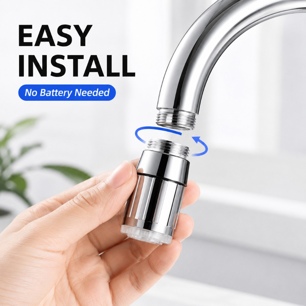 1/5 adet LED musluk başlığı ot - Kitchen Appliances Offers incelemesi ve fiyatı