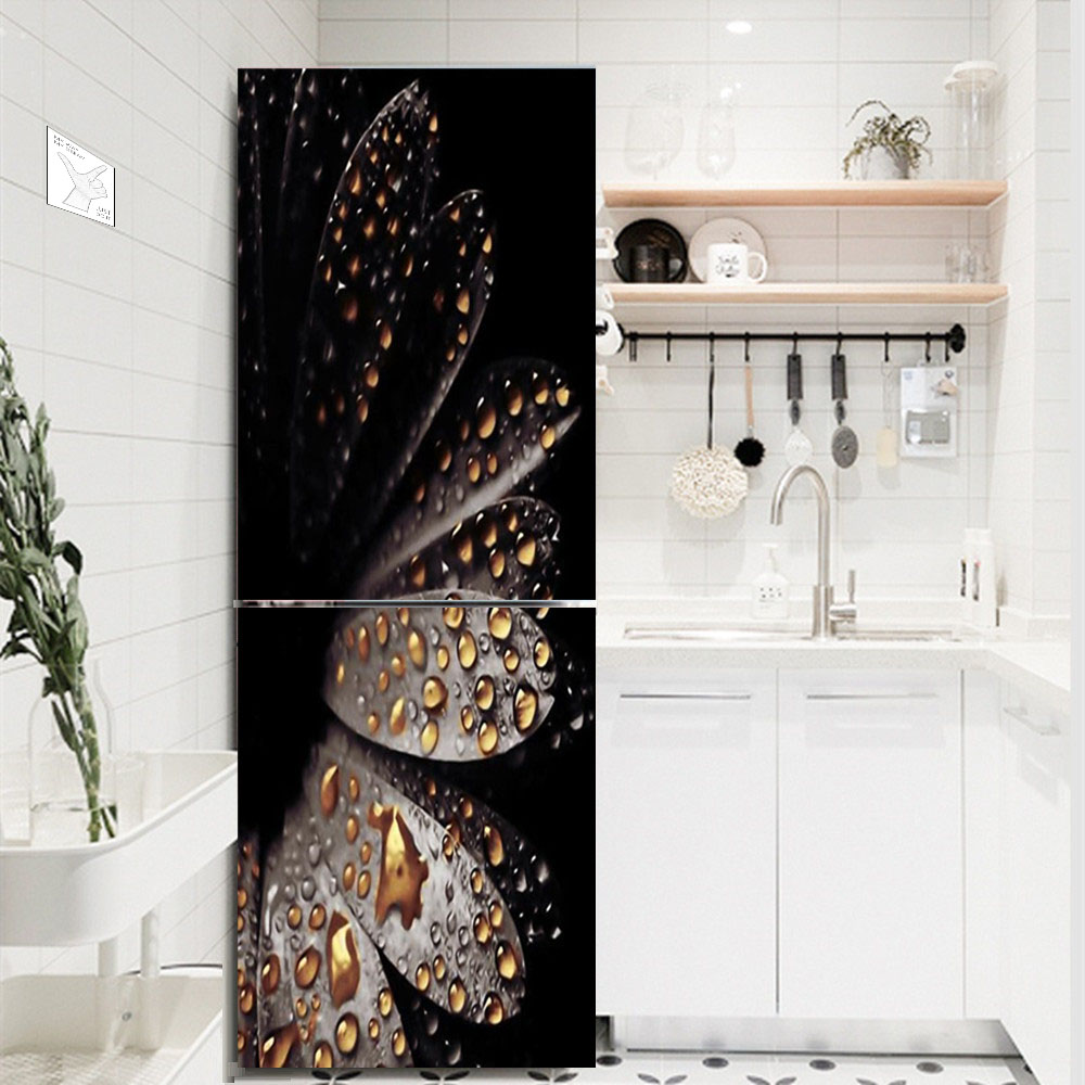 Beyaz çiçek buzdolabı dekorati - Kitchen Appliances Refrigerators incelemesi ve fiyatı