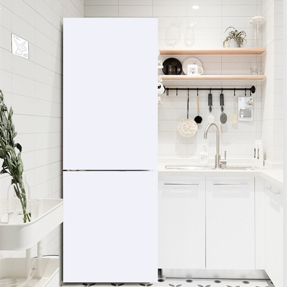 Beyaz çiçek buzdolabı dekorati - Kitchen Appliances Refrigerators incelemesi ve fiyatı
